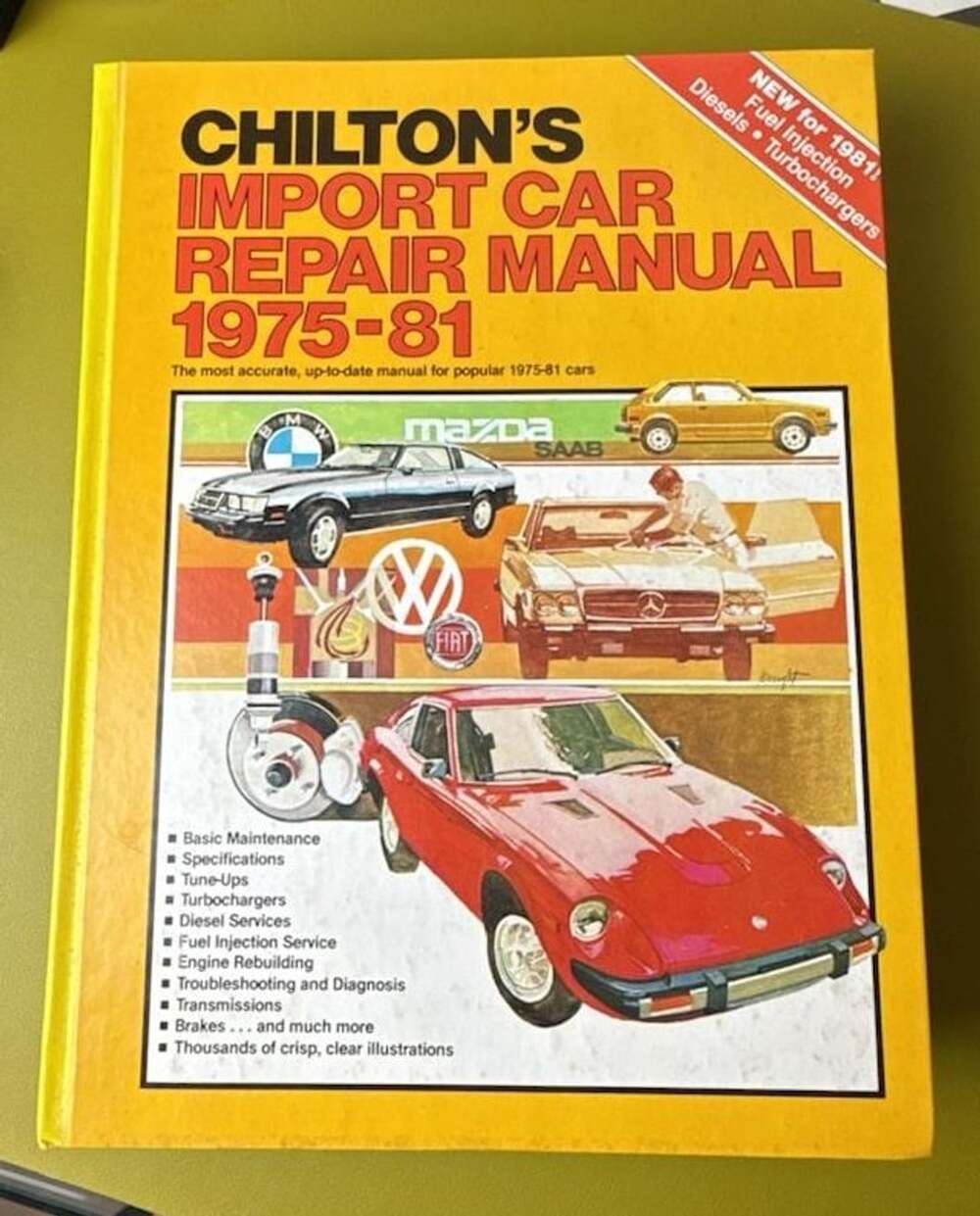 Chilton's Import Car Repair Manual 1975-81